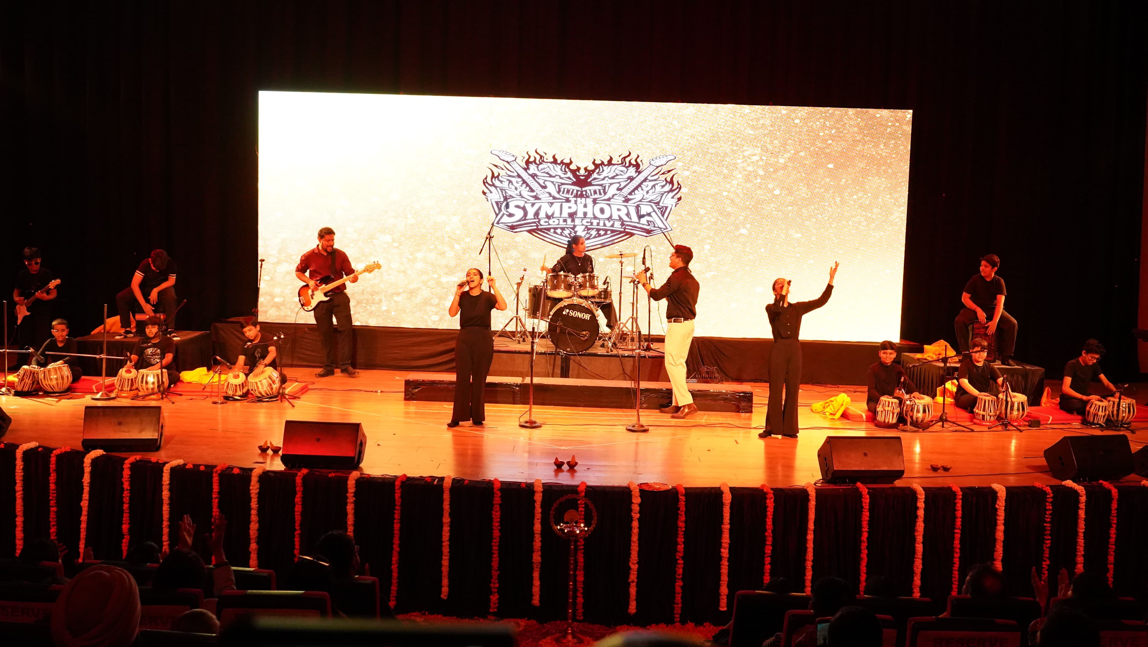 Symphoria — the School band bringing talent, rhythm and harmony together.