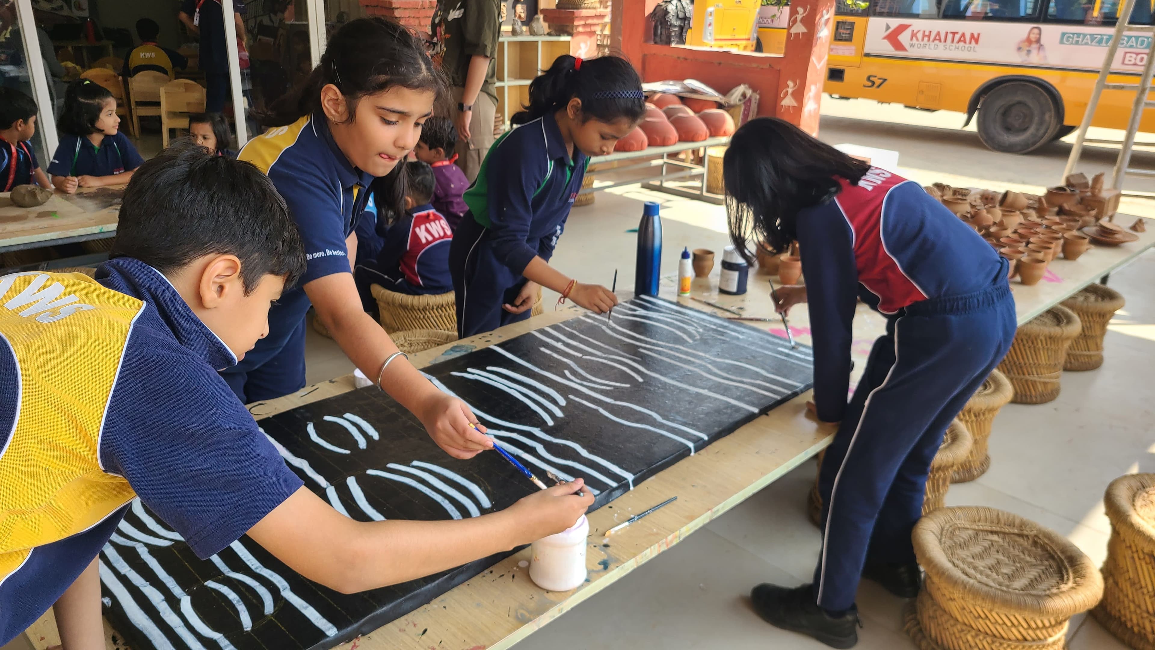 Collaborative projects that teach teamwork beyond the canvas.