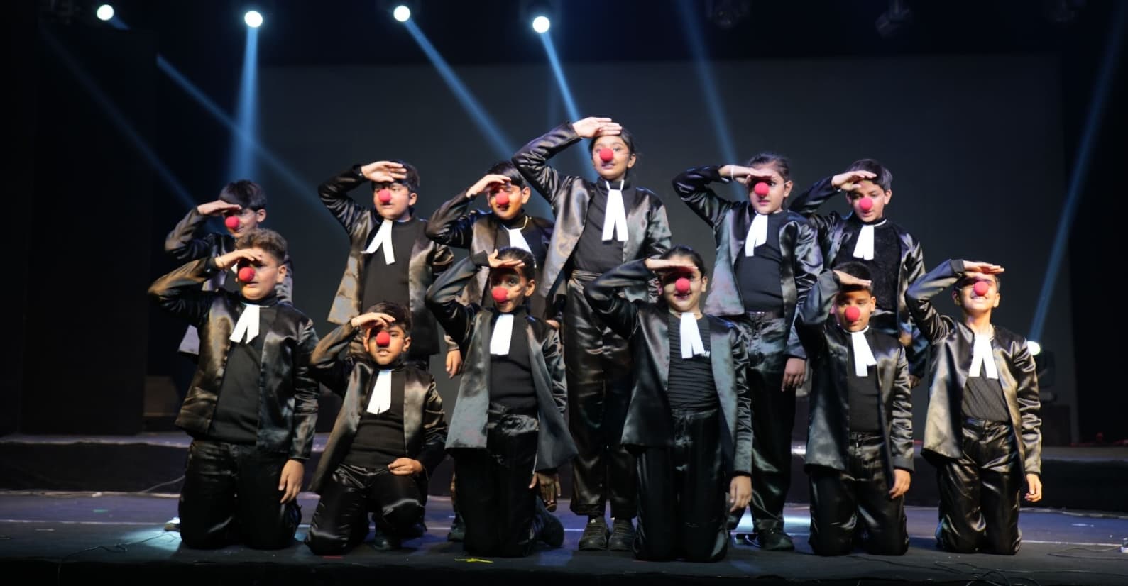 Every child shines on stage.