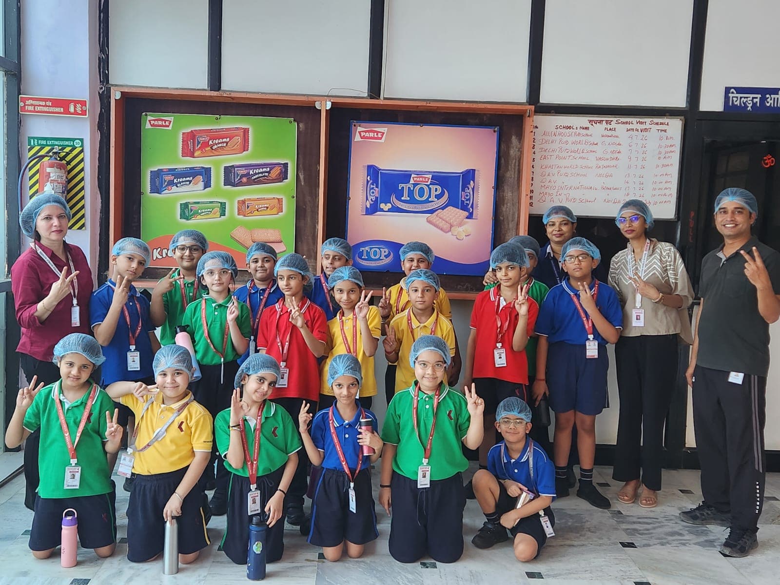 Visit To Parle Factory