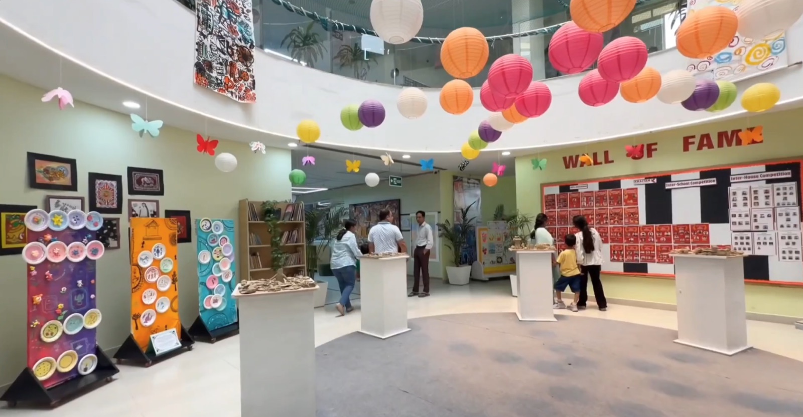 Corridors & Central Atrium