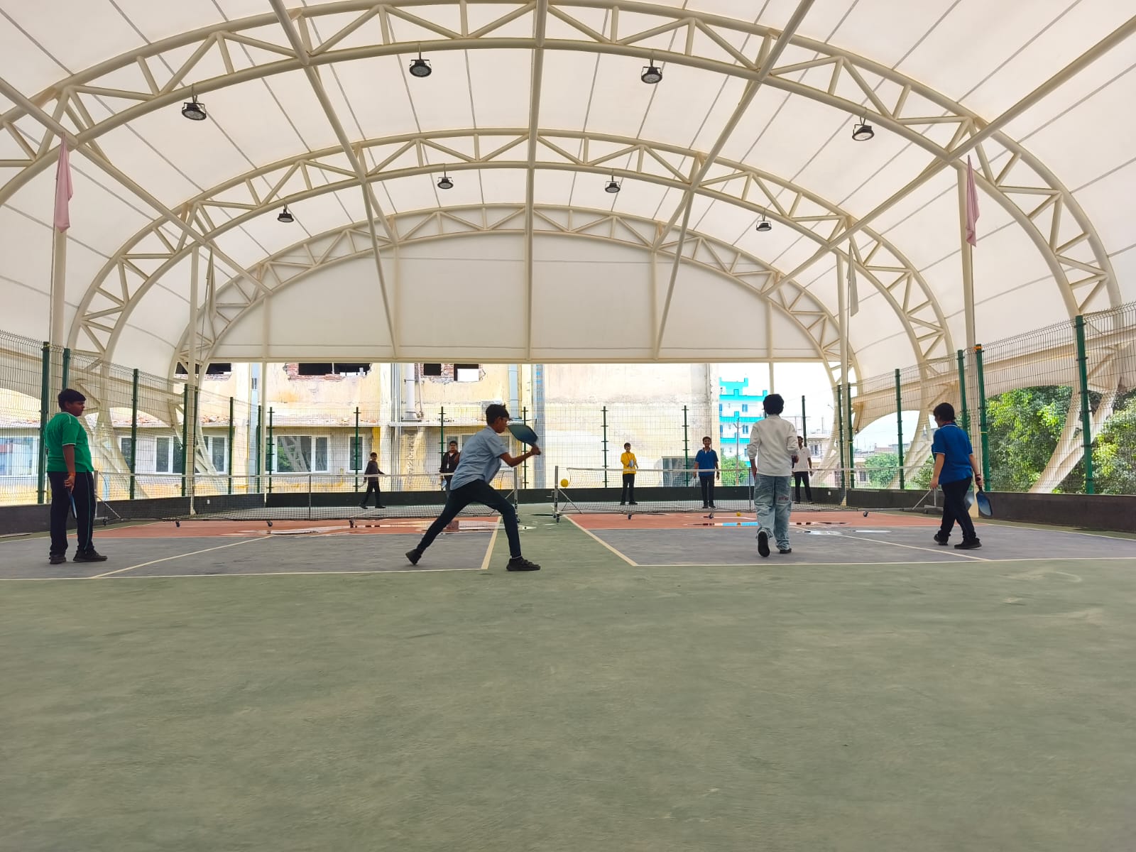 Covered Sports Arena