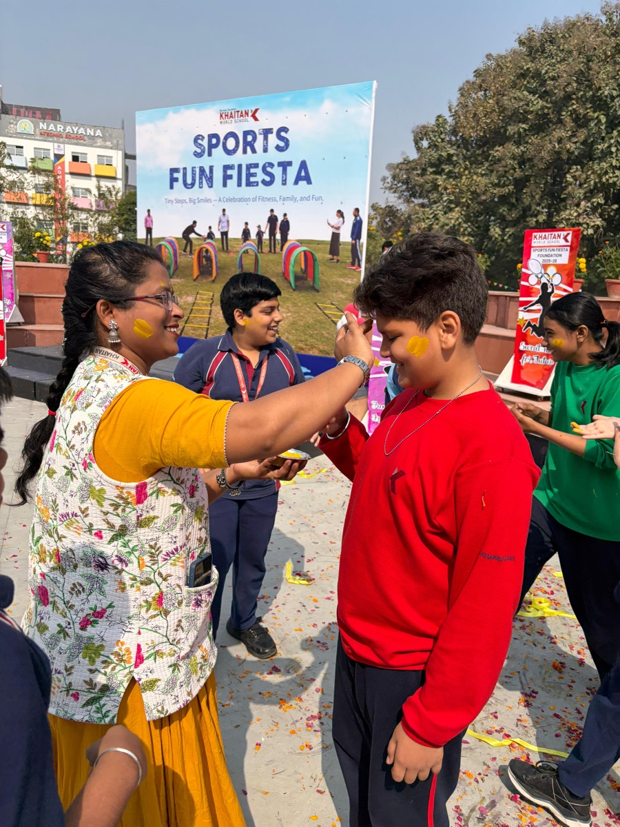 Sports Fun Fiesta at Khaitan World School